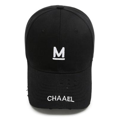 China breathable & Cotton Waterproof Baseball Cap For Sale For Adult For Men Outdoor Baseball Cap With Embroidery Logo Baseball Hat With Custom Logo for sale