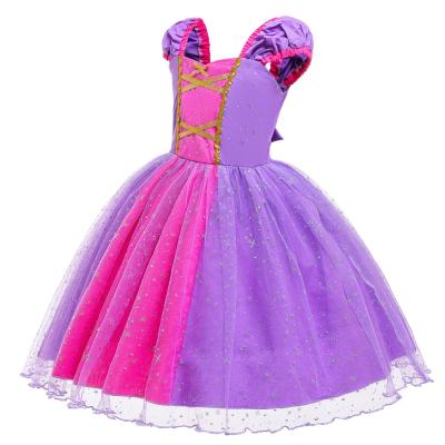 China Polyester Christmas Princess Costumes Birthday Fancy Halloween Dress Up Dresses For Little Baby Toddler Girls for sale