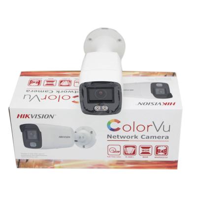 China Original Built-in Siren HIK DS-2CD2087G2-LU 8MP 4K POE Built-in MIC H.265+ IP67 ColorVu Fixed Full Color Bullet CCTV Network Dahua IP Camera for sale