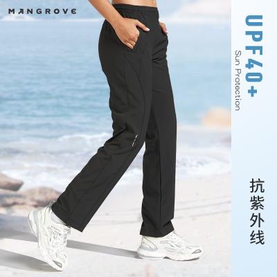 China Anti-wrinkle Mangrove Outdoor Sports Pants Elastic Women's Sunscreen Breathable Casual Lightweight Pants Springs And Summer for sale