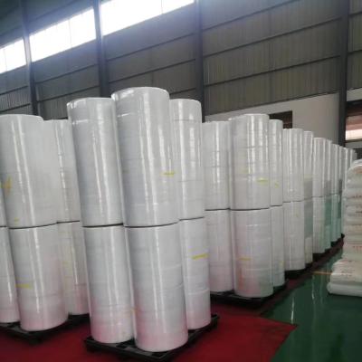 China Factory wholesale breathable anti-static PE polypropylene raw material for medical protective clothing clothing fabric for sale