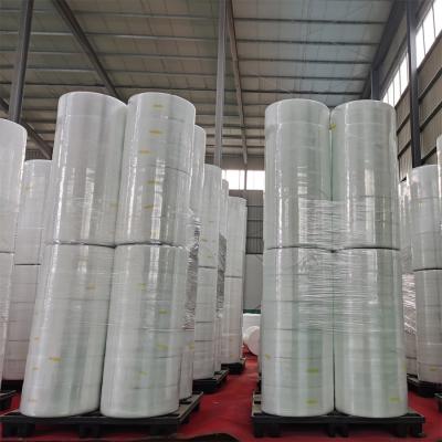 China Breathable Bond 25gsm Spun PP Non Woven Fabric + PE Film Coated 45gsm Breathable Fabric PP Non Woven Fabric Nonwoven Roll for sale