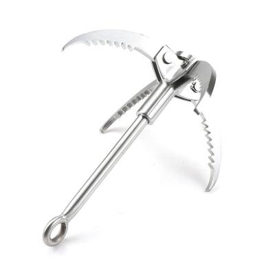 China 4 Tiger Border Outdoor Claw Flying Claw Stainless Steel Climbing Claw Gravity Wild Hook for sale