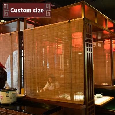 China Best Price Bamboo Door Curtain Bamboo Curtain Minimalist Bamboo Blinds Curtain for sale