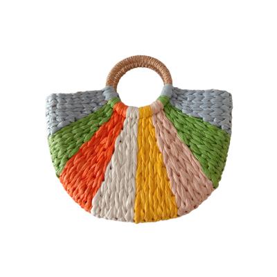 China Lady Low MOQ Rattan Kids Bag Rattan Evil Eye Bag Rattan Bag for sale