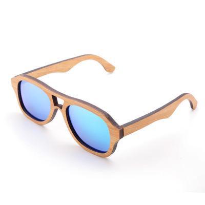 China Bamboo 2021 Wholesale Bamboo Wooden Sunglasses Best Custom Logo Sunglasses Fashion Sunglasses for sale