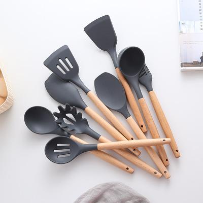 China Hot Selling Stocked Silicone Kitchen Tools Silicone Kitchen Utensils Silicone for sale