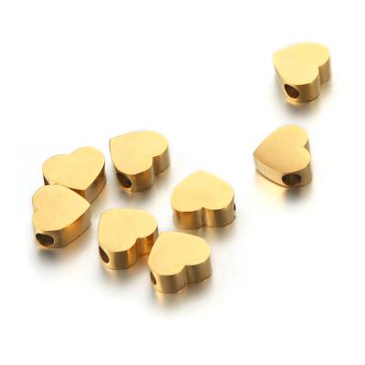 China Jewelry Making Agent Stailess Yiwu Accessories Steel Gold Plated Beads Spacer Pendant Accessories Jewelry for sale