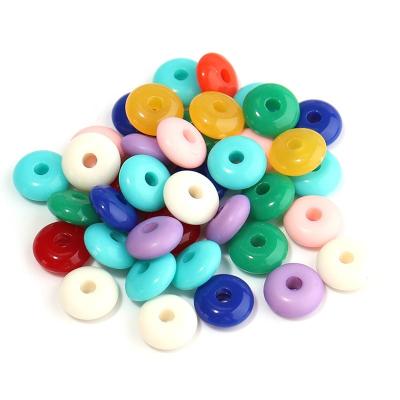 China Making Jewelry Necklace Bracelet DIY Earring Separated Beads Jewelry Accessories CCB Plating Wheel Acryl Beads 6mm Other Loose Beads Other Surface Accessories (Old) for sale