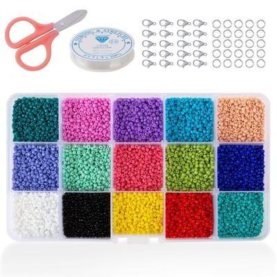 China Jewelry Making Agent Yiwu Glass Beads For DIY Crafting Jewelry Making Kits DIY Kits for sale