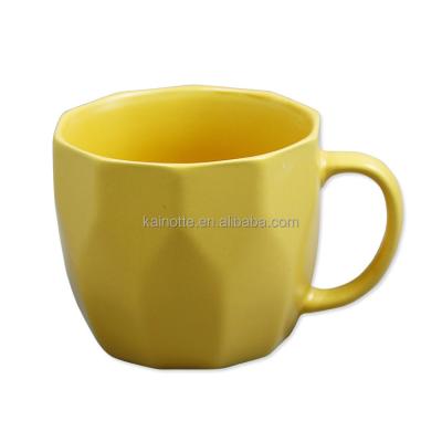 China Luxury Wholesale Custom Color Glazed Unique Shape Stoneware Fine Porcelain Coffee Mugs Ceramic Handmade Mug Cup With Logo for sale