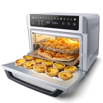 China Easy Operate Toaster Oven Combo, Large Digital LED Screen Convection Air Fryer Oven with Rotisserie and Dehydrator, Extra Large Capacity for sale