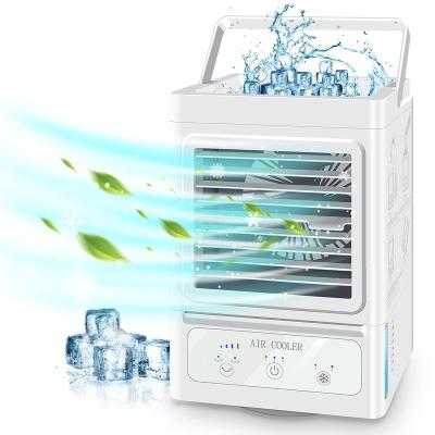 China New Small Household Hotel Office Personal Space Standing Fan Water Air Cooler for sale