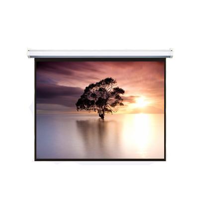 China electric screen for projector/projector screen for sale