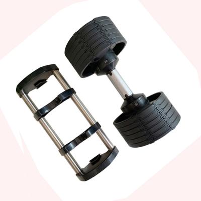 China Custom Trainning Gym Fitness Equipment Weighs Dumbbell Set For Body Building for sale