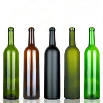 China Beverage Factory Produced Wholesale Empty Wine Glass Packaging Bottle With Cork for sale