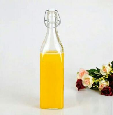 China Beverage Factory Price Food Grade Empty Glass Milk Bottles for sale