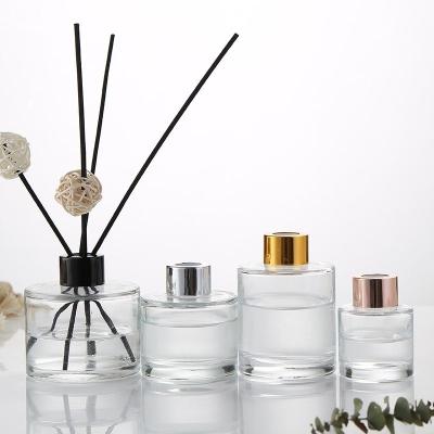 China Gift & Craft Xuzhou Honghua Factory Produced Single Cylinder Style Reed Glass Diffuser Bottle for sale