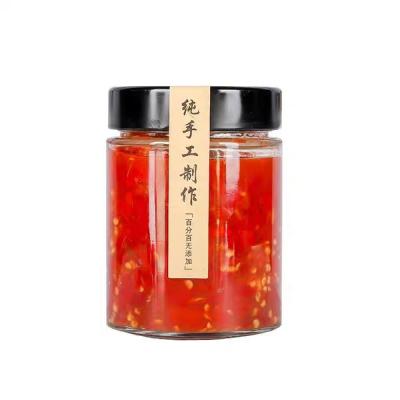 China High Tech Food Smooth Round Jam Jar Metal Glass Lid for sale