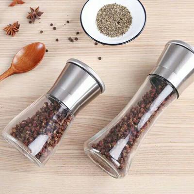 China Sustainable Food Grade Factory Produced Pepper Salt Grinder for sale