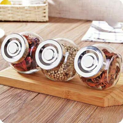 China Multifunctional Factory Manufactured Empty Packing Glass Spice / Pepper / Salt Jar for sale