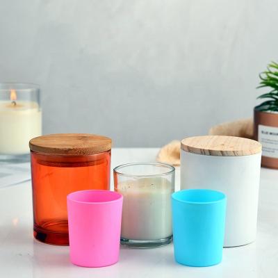 China Home Decoration Factory Made Logo Empty Candle Jars Customized for sale