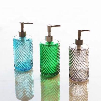 China Wholesale Personal Care Factory Price Packaging Reusable Hand Glass Wash Bottles for sale