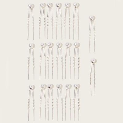 China Marry the & High Quality Party 20 Pieces / Set Wedding Hair Pin Handmade Bridal Hair Accessories for sale