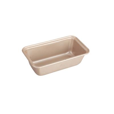 China Mini Cake Bake Deep Pan Bakeware Mold Bakeware Mold Rectangle Toast Bread Baking Tray Non-Stick Viable Box for sale