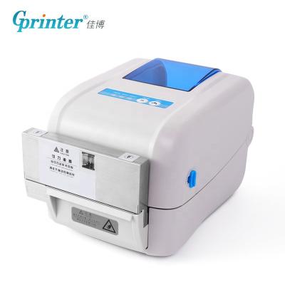 China GP1824TC 200dpi black and white thermal transfer label printer with cutter jewelry label maker printer china wholesale for sale