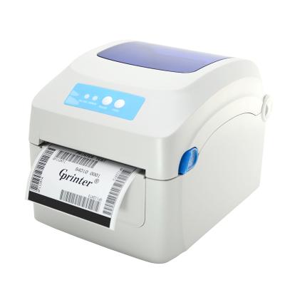 China GP-1324D 4inch USB Barcode Sticker Shipping Label Black and White 4x6 High Speed ​​Desktop Direct Thermal Printer More Quantity for sale