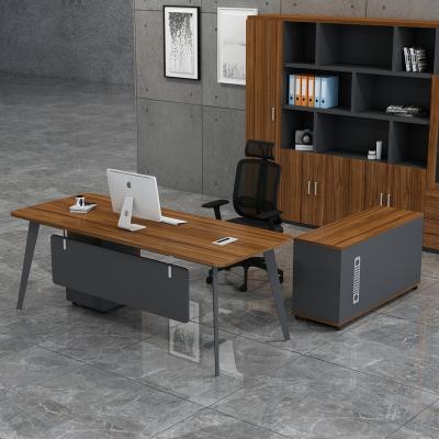 China Modern Fashionable Boss Office Top Office Furniture Contracted Modern Manager Office Desk Table for sale