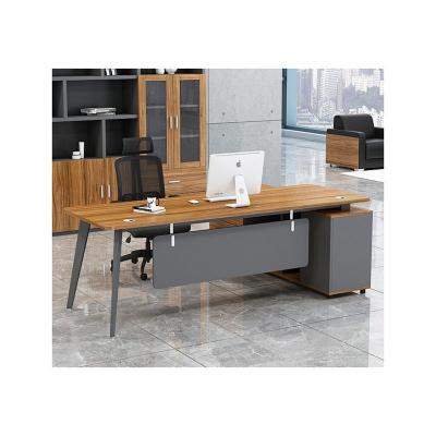 China Modern Nordic style boss office fashionable office furniture contracted modern simple manager office desk table for sale