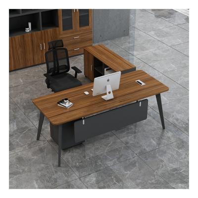 China Simple simple modern office manager office staff boss office work table class simple desk large for sale