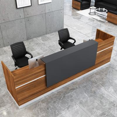 China Modern Company Reception Inquiry Desk Elegant Minimalist Desk for sale