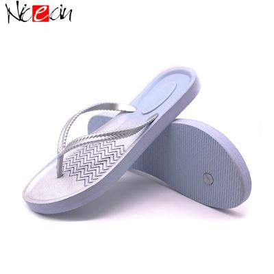 China Fashion Trend Custom House Slippers PE Flip Flops Women's Flip Flops Summer Beach Flip Flops for sale