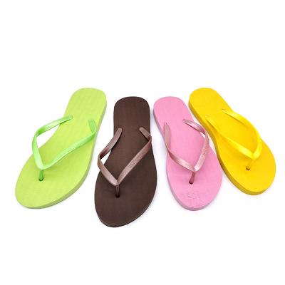 China Outdoor Slipper Flip Flops Making Custom Logo Summer Breathable Female Fashion Beach Shoes Flip Flops Slippers for sale