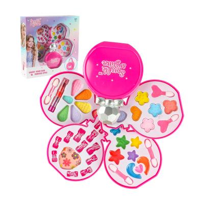 China Girl Eco-Friendly Material Beauty Set Toy Fancy Plastic Party Toy Make Up Set For Girl Toy Cosmetics Kit For Kids for sale