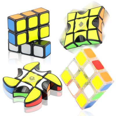 China Eco-friendly 1*3*3 Decompression Fingertip Gyro Puzzles Magic Finger Spinner Cube Decompression Toy for sale