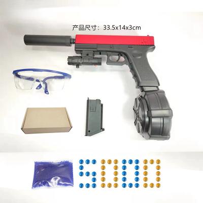 China Hot Outdoor 1911 Handheld Electronic Gun Blaster Toy Splatter Gun Shooters Blaster Toy Guns Electric Outdoor for sale