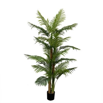 China Wholesale CREATIVE Home Decorative Artificial Palm Plant Outdoor Indoor Outdoor Artificial Trees Garden for sale