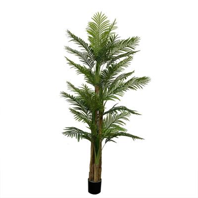 China 2022 CREATIVE Home Decorative Artificial Palm Plant Outdoor Indoor Outdoor Artificial Trees for sale