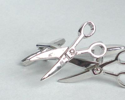 China Cufflinks MIni Scissors Cufflinks For Sale for sale