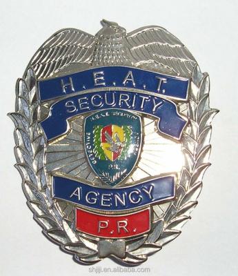 China Nickel-Free Hot Sell Metal Security Badges for sale