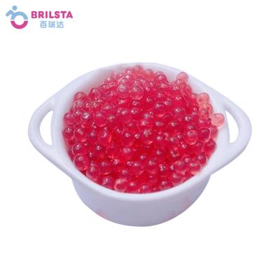 China Crystal Boba Bubble Tea Ingredients Poepoe Grape Strawberry Brilsta Refreshment/Jam/Tea/Cheese Best Sale Ice Cream/Baking/Ball For Sale for sale