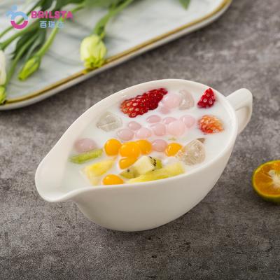 China Special Baked Juice Brilsta Milk Tea Shop Fruit Ice Porridge Ingredients Baked Dessert Ingredients Fiber Boba for sale