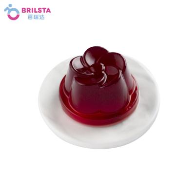 China Brilsta Milk Tea Natural Wholesale Cake Ingredients Colorful Cute Juice Fruity Jelly From China Delicious Fruit Shape for sale