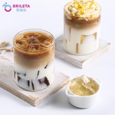 China Natural Wholesale Natural Fruit Flavor Brilsta Milk Bubble Tea Ingredients Taiwanese Toasted Fruit Jelly for sale