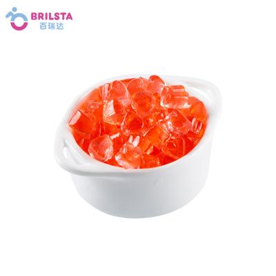 China Wholesale Healthy Multi-Color Milk Tea Store Material Brilsta Fruit Eggnog Brown Sugar Jelly Ball Material Mango for sale