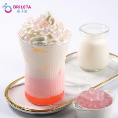 China Factory Original White Magic Jelly Pearl Jelly Pearl Jelly BRILSTA Eggnog Soil Mud Water Pearl Milk Tea Crystal Ingredients for sale